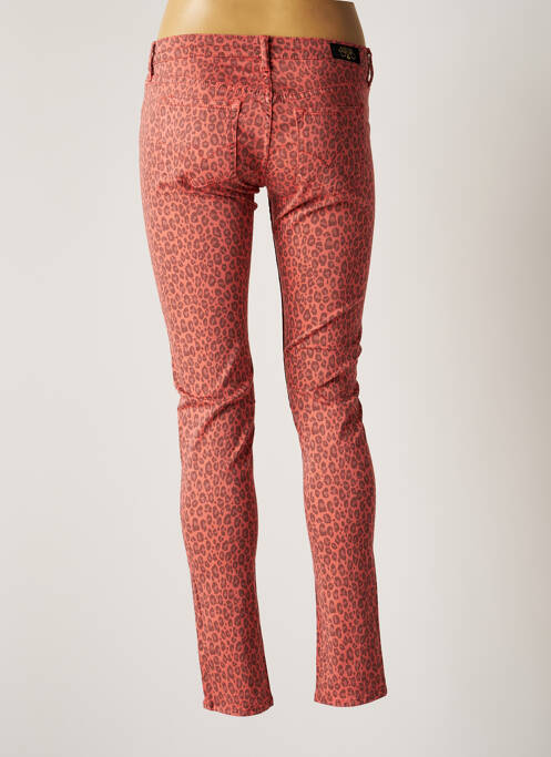 Pantalon slim roz LE TEMPS DES CERISES femeie