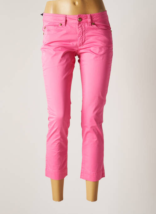 Pantalon trei sferturi talie joasă talie joasă roz MARINA YACHTING femme