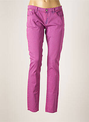 Pantalon slim talie joasă talie joasă violet GAASTRA femeie