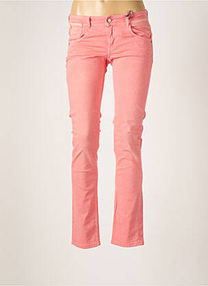 Blugi cu croială slim roz CHIPIE femeie