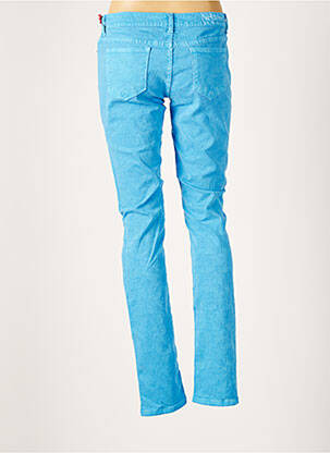 Pantalon slim talie joasă talie joasă albastru CHIPIE femeie
