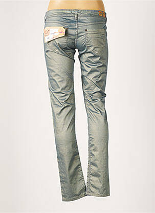 Pantalon slim talie elastică verde CHIPIE femeie