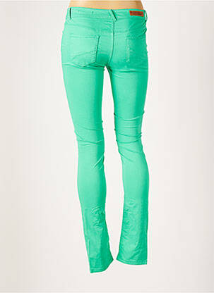 Pantalon slim talie joasă talie joasă verde CHIPIE femeie
