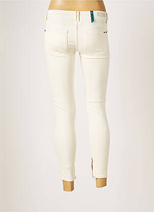 Pantalon 7/8 elasticitate talie joasă bej LE TEMPS DES CERISES femeie