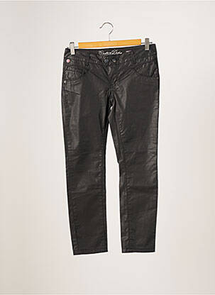 Pantalon slim talie joasă talie joasă negru CHIPIE femeie