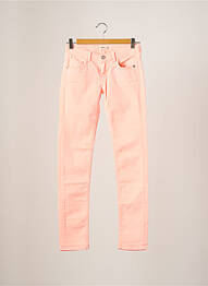Pantalon slim talie joasă talie joasă roz CHIPIE femeie