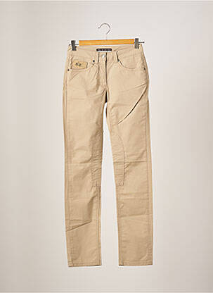 Pantalon slim bej LA MARTINA femeie