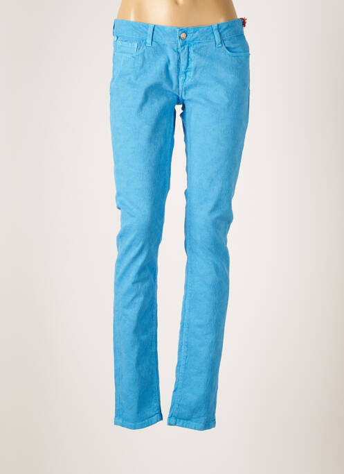 Pantalon slim albastru CHIPIE femeie