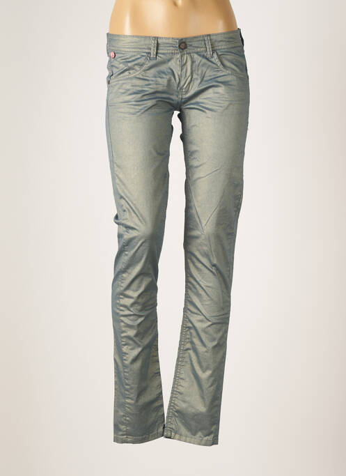 Pantalon slim verde CHIPIE femeie