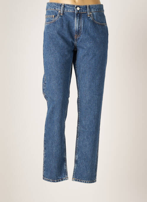 Blugi cu croială dreaptă albastru PEPE JEANS femeie