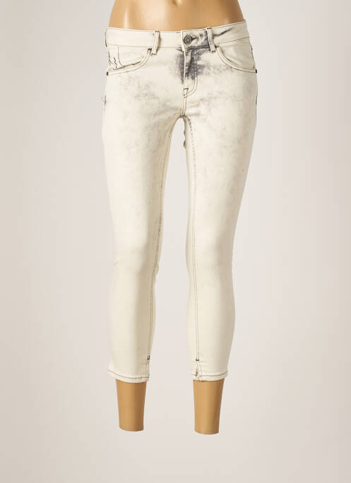 Pantalon trei sferturi bej FORNARINA femeie