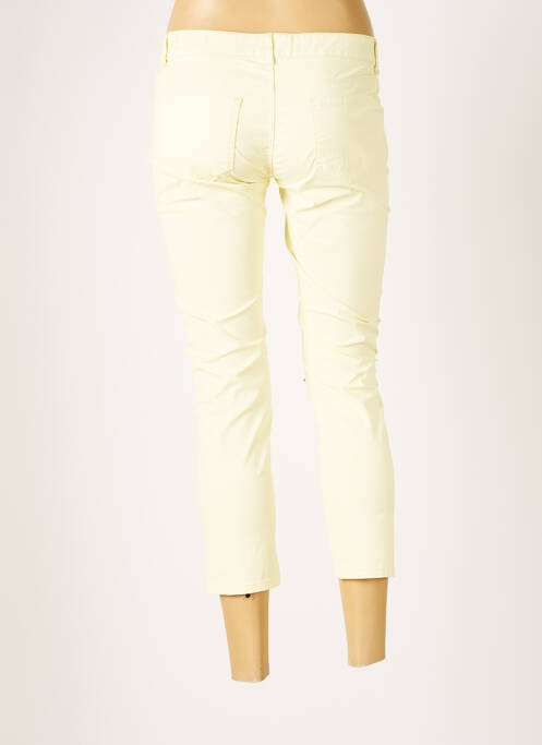 Pantalon trei sferturi galben CHIPIE femeie