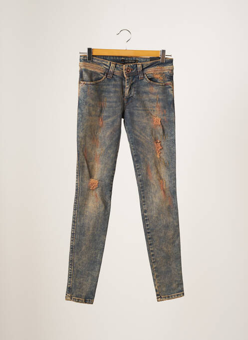 Blugi cu croială slim albastru FORNARINA femeie