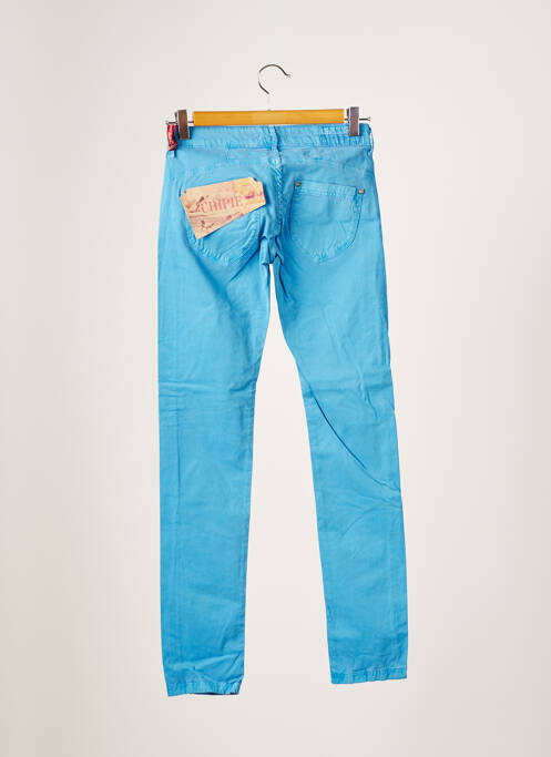 Pantalon slim albastru CHIPIE femeie