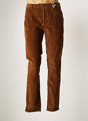 Pantalon chino maro R95TH bărbat