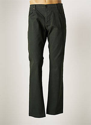 Pantalon drept țesătură poplin mărime normală verde HENRY COTTON'S femeie