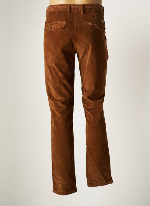Pantalon chino maro R95TH bărbat
