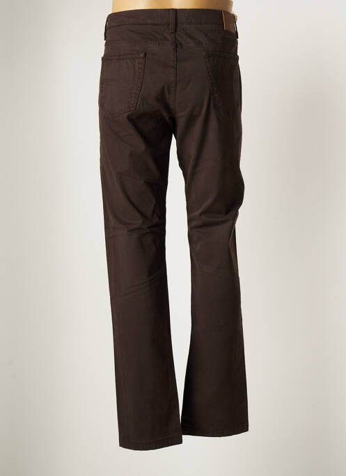 Pantalon drept țesătură poplin mărime normală maro HENRY COTTON'S femme