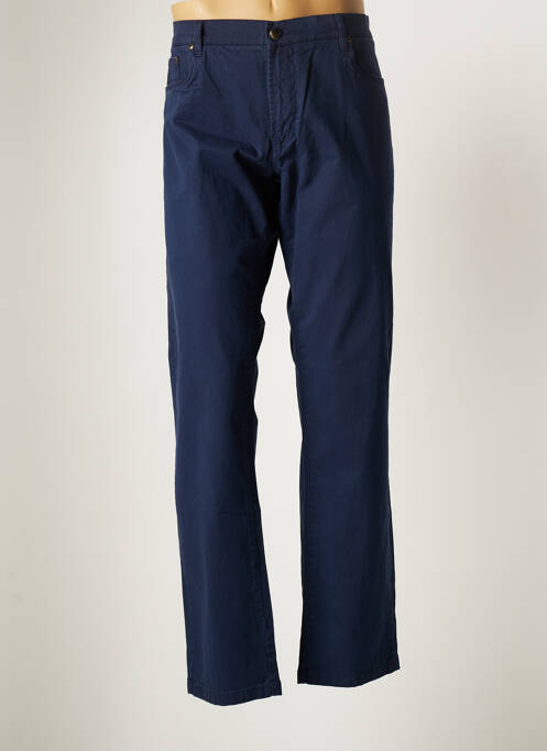 Pantalon drept țesătură poplin mărime normală albastru MARINA YACHTING homme