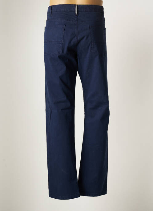 Pantalon drept țesătură poplin mărime normală albastru MARINA YACHTING homme