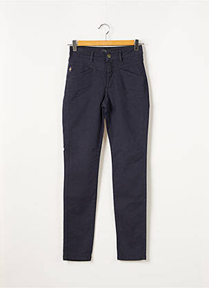 Pantalon slim albastru ONE STEP femeie