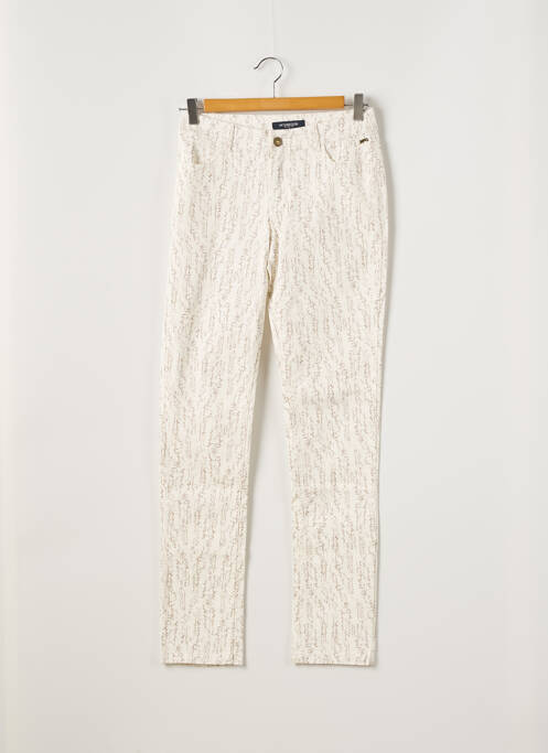 Pantalon slim alb MC GREGOR femeie