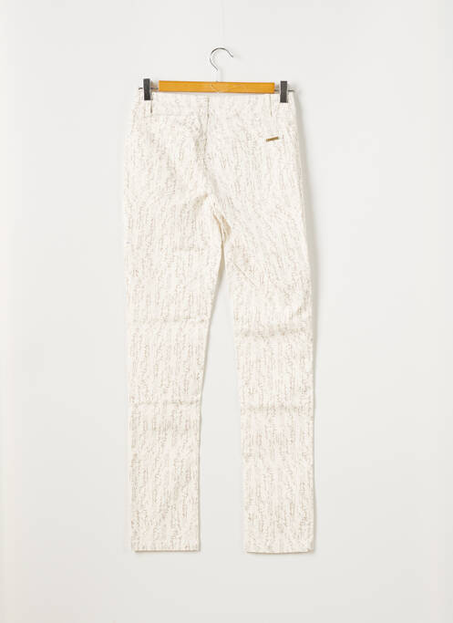 Pantalon slim alb MC GREGOR femeie