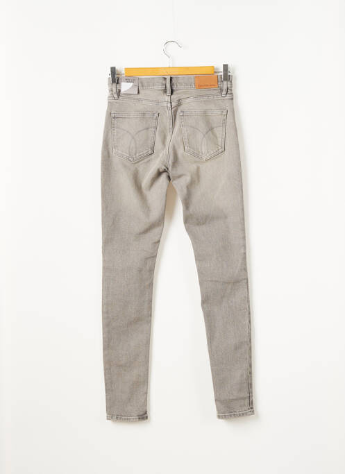 Blugi cu croială slim gri CALVIN KLEIN femeie