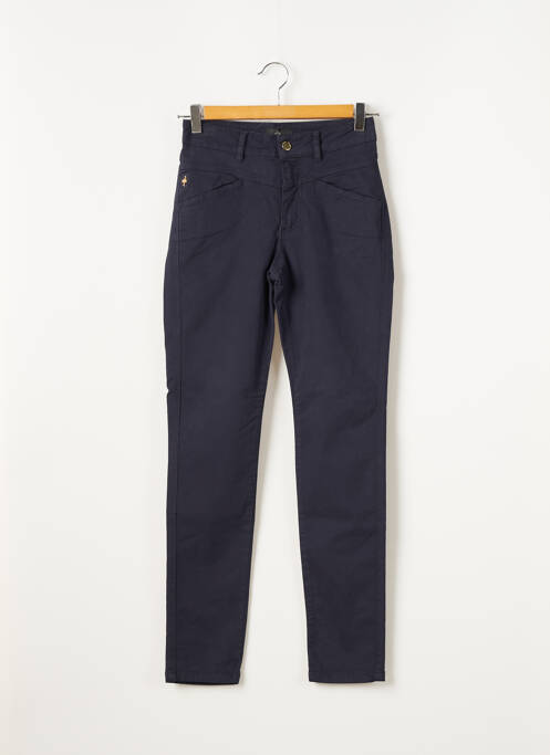 Pantalon slim albastru ONE STEP femeie