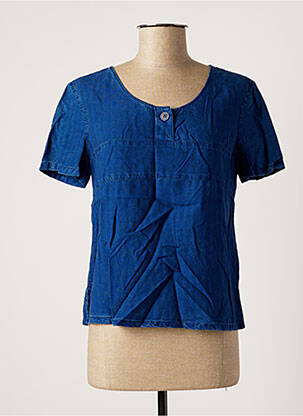 Top albastru UN POINT C EST TOUT femeie