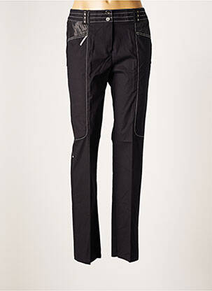 Pantalon drept negru PAUSE CAFE femeie