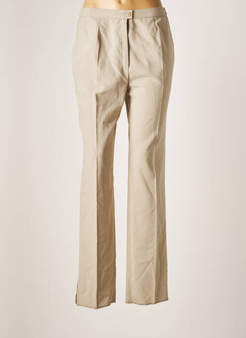 Pantalon drept bej KARTING femeie