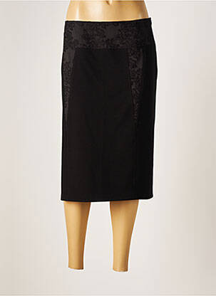 Fustă midi negru GARDEUR femeie