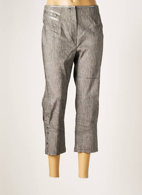 Pantalon trei sferturi gri PAUSE CAFE femeie