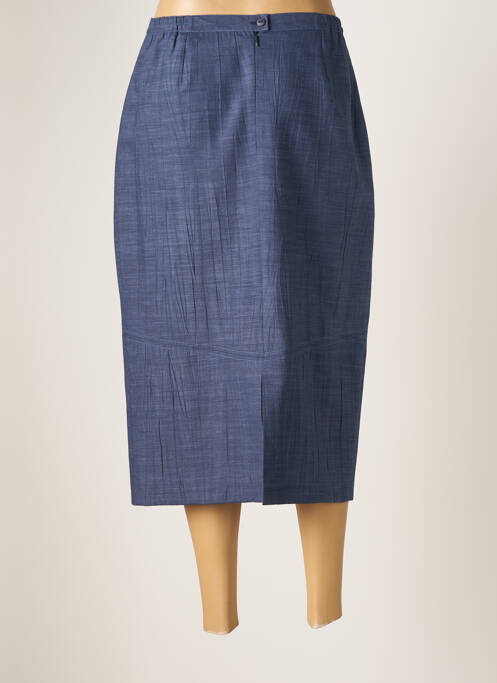 Fustă midi albastru LISA CHESNAY femeie