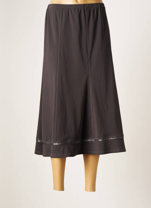 Fustă midi gri MERI & ESCA femeie