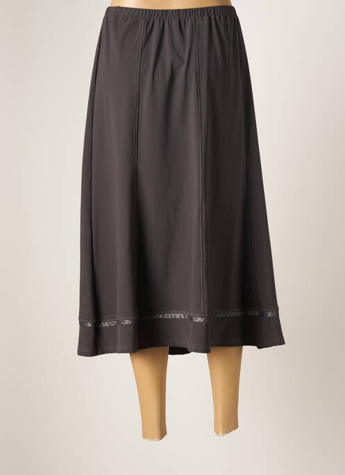 Fustă midi gri MERI & ESCA femeie