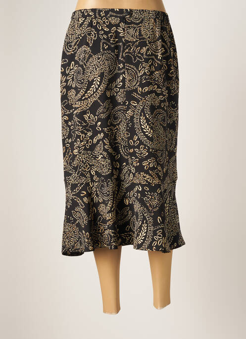 Fustă midi negru LISA CHESNAY femeie