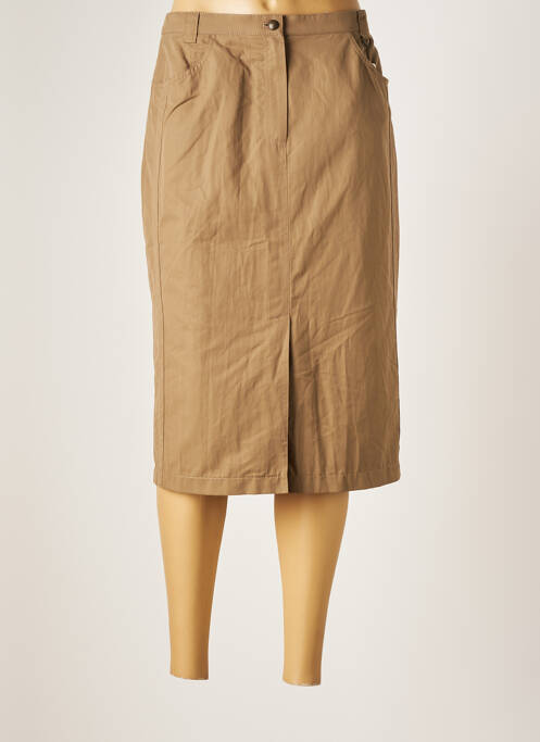 Fustă midi maro HUCKE WOMAN femeie