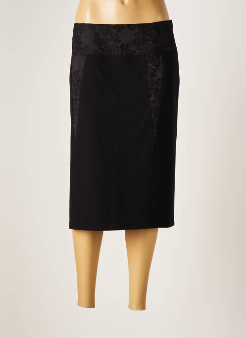 Fustă midi negru GARDEUR femeie