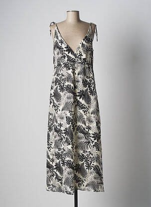 Rochie lungă negru SWILDENS femeie