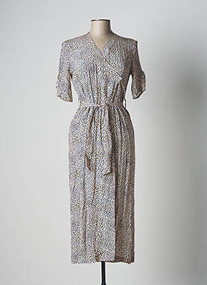 Rochie lungă bej SOEUR femeie