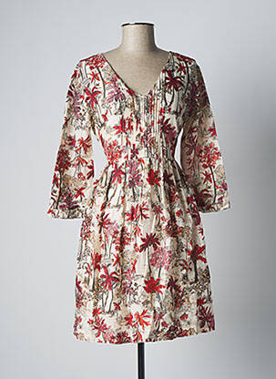 Rochie de plajă bej STELLA FOREST femeie