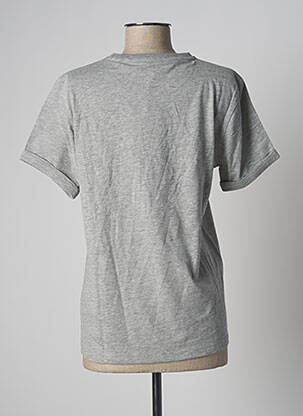 Tricou imprimeu fantezie mâneci scurte gri STELLA FOREST femeie