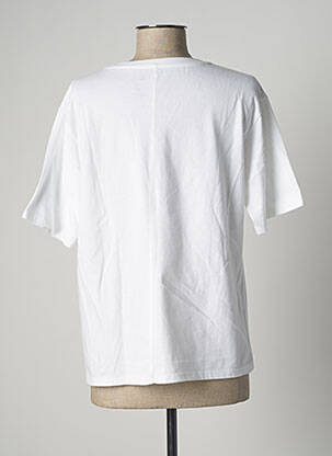 Tricou imprimeu fantezie mâneci scurte alb SWILDENS femeie
