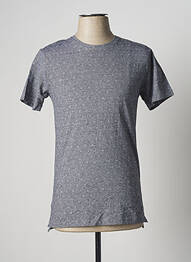 Tricou elasticitate mâneci scurte albastru TEDDY SMITH bărbat