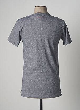 Tricou elasticitate mâneci scurte albastru TEDDY SMITH bărbat