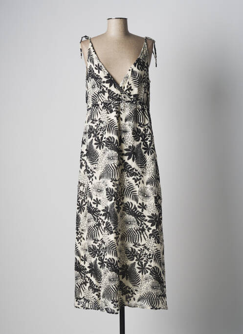 Rochie lungă negru SWILDENS femeie