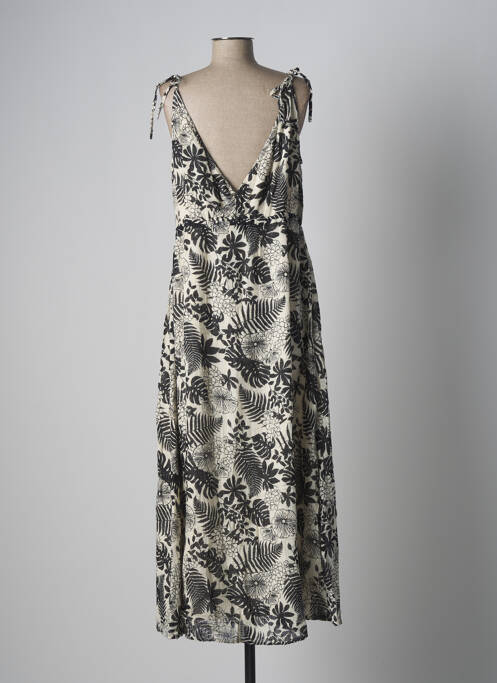 Rochie lungă negru SWILDENS femeie