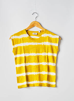 Tricou galben HARTFORD fată